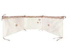 Trousselier - Tour de Lit 210 x 40 cm - Chambre Fleurs Rouges