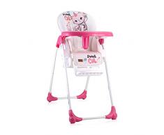 Lorelli Chaise Haute pour Bébé Oliver Rose 1 Unité