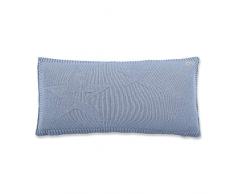 Sterntaler Coussin en Peluche Tricoté Baylee, Âge : Pour Bébés Dès la Naissance, 30 x 60 x 10 cm, Bleu
