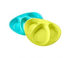 Tommee Tippee 2443030471 Assiettes à Compartiments