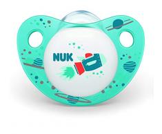 Nuk - ALLO3 - Trendline Day Sucettes pour Garçon, Taille 2, 6-18 Mois, Set de 2 Modèle Aléatoire