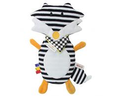 Sevira Kids - Doudou bouillotte sèche - Noyaux de cerises - Renard Termofoxi Blanc