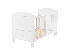 DOMIVA Lit Transformable Maldives Blanc 70 x 140 cm