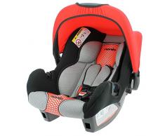 Siège Auto, Groupe 0+ (de 0 à 13 kg), NANIA POP Rouge, 4 étoiles TEST ADAC