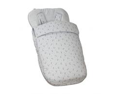 babyline Bunny – chancelière pour chaise, Unisexe, Couleur Bleu Ciel