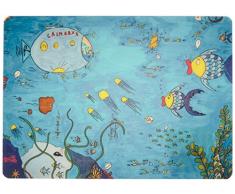 Claude & Claudinchen 027995 Set de table Motif monde sous-marin