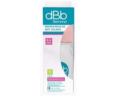 dBb Remond RégulAir Biberon pour Jus de Fruit avec Tétine NN en Caoutchouc sous Boîte Rose