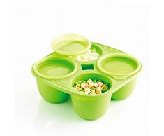 Mastrad Baby -F52208- Babymoule 4 Portions 280ml vert