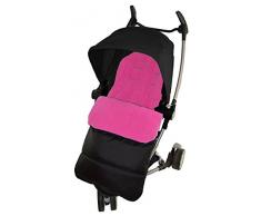 Chancelière/Cosy orteils Compatible avec Quinny Zapp Poussette Rose Rose