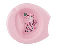 Chicco 16001100000 Assiette Creuse Décorée avec Rebord
