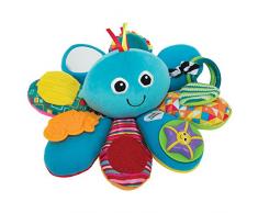 TOMY Lamaze - Pieuvre Multi-Activités L27206, Jouet dÉveil pour Bébé, Peluche Bébé avec Miroir et Anneau de Dentition, Convient aux Bébé 6mois+ Multicolore