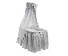Cambrass Petit Berceau Tc Star Gris 55 X 81 X 65 cm