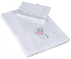 Bimbi Chic Tript.Sab.100% Alg.Cuna 003 D.Sueños 600 14 Parure de lit unisexe