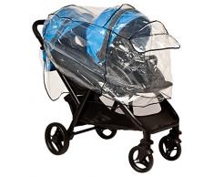 AltaBeBe Habillage Pluie pour Poussette Tandem