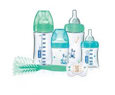 Dodie Coffret naissance Initiation+ x4 biberons anti colique (2x150ml + 2x270ml) + 1 goupillon + 1 sucette anatomique 0 - 2 mois