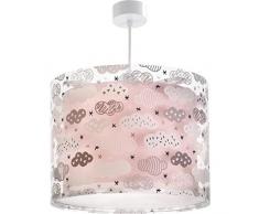 Dalber 41412S - lampe suspension enfant Clouds Nuages Rose