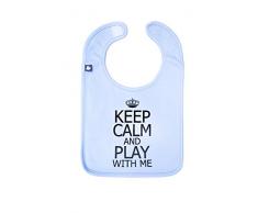 Bb&Co Keep Calm & Play Bavoir