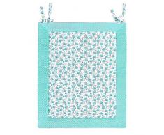 LULANDO Tapis Déveil, Trois Tailles, Coton/Poliester Trois Tailles Disponibles: 120x120 cm, 150x150 cm, 150x200 cm, Couleur: Mint - Hedgehogs, Taille: 150 cm x 200 cm