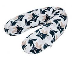 Rotho Babydesign Coussin dAllaitement Multi, 190 x 35 cm, Dès 0 mois, Lavable en machine, Hypoallergénique, Nordic Garden