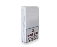 Dudu N Girlie en tissu éponge coton 100% étanche Protège-matelas pour lit bébé, 70 cm x 140 cm