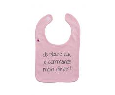 Bb&Co Je Pleure Pas, Je Commande Mon Dîner Bavoir