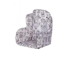 Geuther, Coussin dassise PVC pour Chaise Haute, Motif: Monstre