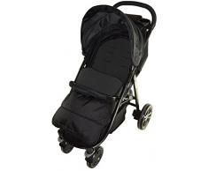Chancelière/Cosy orteils Compatible avec Britax Poussette Black Jack