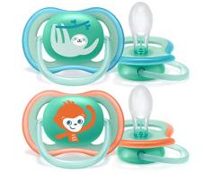 Philips Avent SCF349/21 Sucettes Ultra Air Lot de 2 - 18+ Mois - Vert