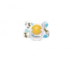 Suavinex Sucette Anatomique Réversible - 4/18M - Abeille Jaune
