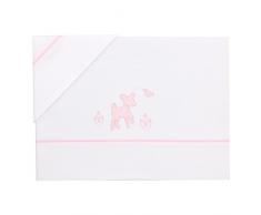 Bolin bolón Bimba – Draps de Berceau 60 x 120 cm rose