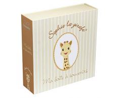 TROUSSELIER - Sophie la Girafe - Boîte à Souvenirs Musicale - Idéal Cadeau de Naissance - Musique Let It Be des Beatles - Colori Ivoire