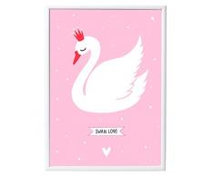 A Little Lovely Company Poster Cygne