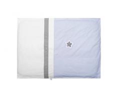 Belino Elba – Housse de couette avec remplissage de 100 x 140 cm pour lit de 60 x 120 cm et 70 x 140 cm 100 x 140 x 5 cm bleu