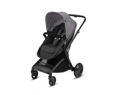 cbx Poussette Combinée 2-en-1 Bimisi Flex avec Siège Confort Réversible/Nacelle, Habillage pluie inclus, Dès la Naissance jusquà 15 kg, Comfy Grey