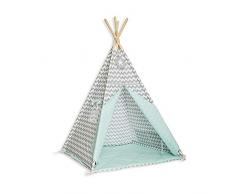 Fun with mum TEE-MAT-FRE-MIN Tipi Set tapis de sol Multicolore