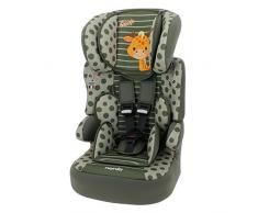 Siège Auto et Réhausseur de 9 à 36kg - Fabrication 100% Française - 3 étoiles Test TCS - 4 coloris - Protections latérales - Cale-tête rembourré et ajustable