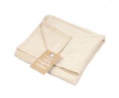 Couverture bébé en coton organique Hippychick – Naturel – 100 x 150 cm