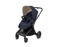 cbx Poussette Combinée 2-en-1 Bimisi Flex avec Siège Confort Réversible/Nacelle, Habillage pluie inclus, Dès la Naissance jusquà 15 kg, Jeansy Blue
