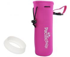 PACIFIC BABY Housse de Biberon Isotherme en Néoprène Rose