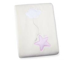 Belino Rachel Cerf-volant – Couverture Berceau, 110 x 140 cm 110 x 140 cm rose