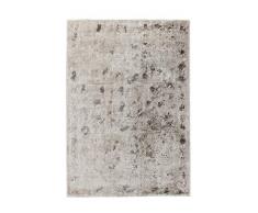 Lalee Tapis en Viscose Fait Main Vintage Boutique 902 Silver 200x290cm Dintérieur, Argenté