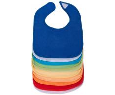 Bieco Bavoir pour Garçons Multicolore 10 Pièces