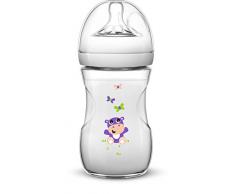 Philips Avent Natural Décoré Biberon Hippoppotame 260 ml