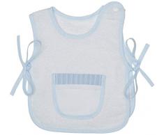 Filet Bavoir Gilet, Bleu