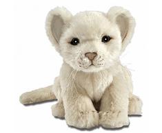 Hansa Animal Peluche Lion Blanc Bébé Assis 18 cmh
