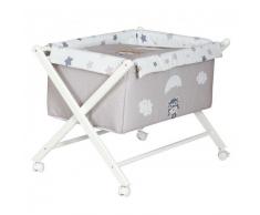 Babyline parachutiste – Mini berceau de bois de ciseau, série 38