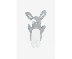 Kadolis Doudou en Coton Bio FIFOU Le Lapin Gris