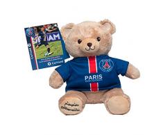 Pioupiou et Merveilles Peluche Paris Saint Germain Mbappe Gaston 20 cm 1 Unité