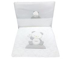 Andy & Helen 3/4800ad03 _ GR Edredon Lit, gris