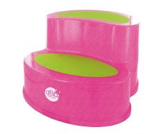 dBb Remond Marchepied Translucide Pailletée Rose